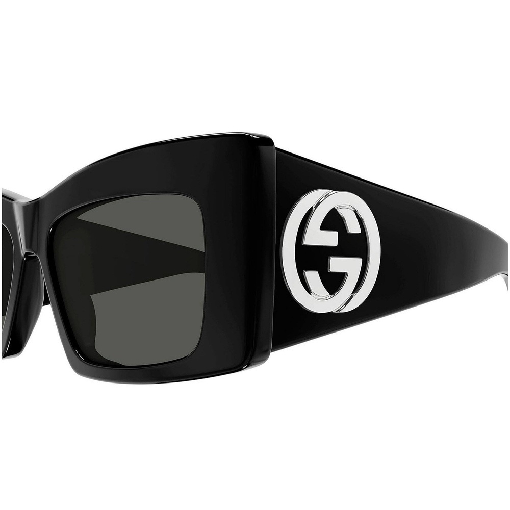 NWT Gucci GG1842S-001 Black 53mm Sunglasses - Picture 5 of 5